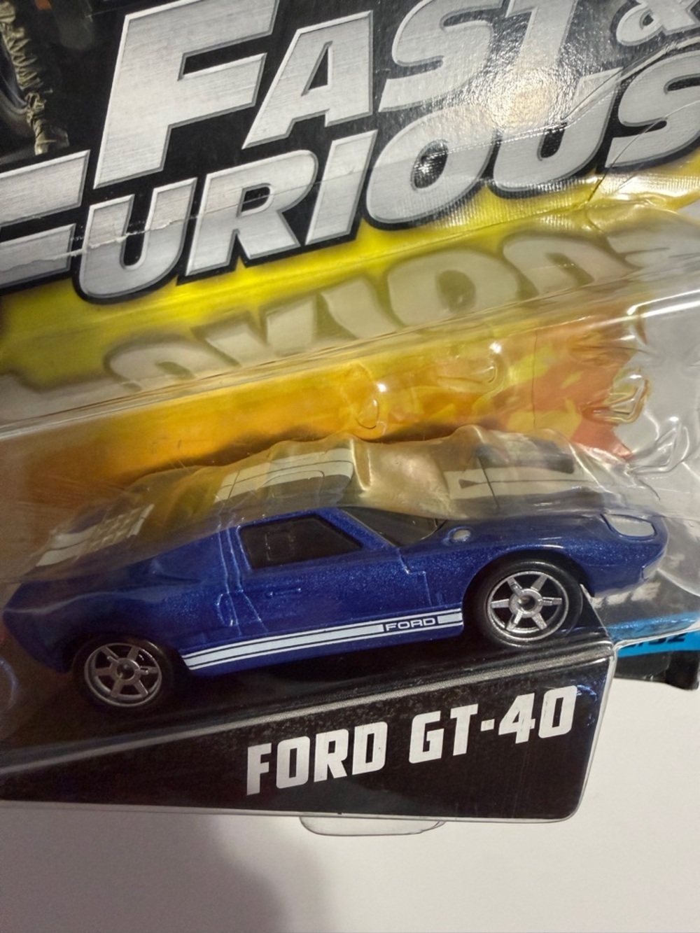 Hot Wheels Fast & Furious Ford GT-40 Diecast Car 32/32 Mattel NIP - Picture 2 of 6